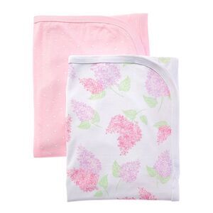 Little Me 2Pc Lilacs Rec Blankets